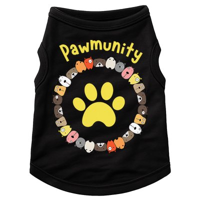 Pawmunity Funny Dog Lover's Doggie Tank