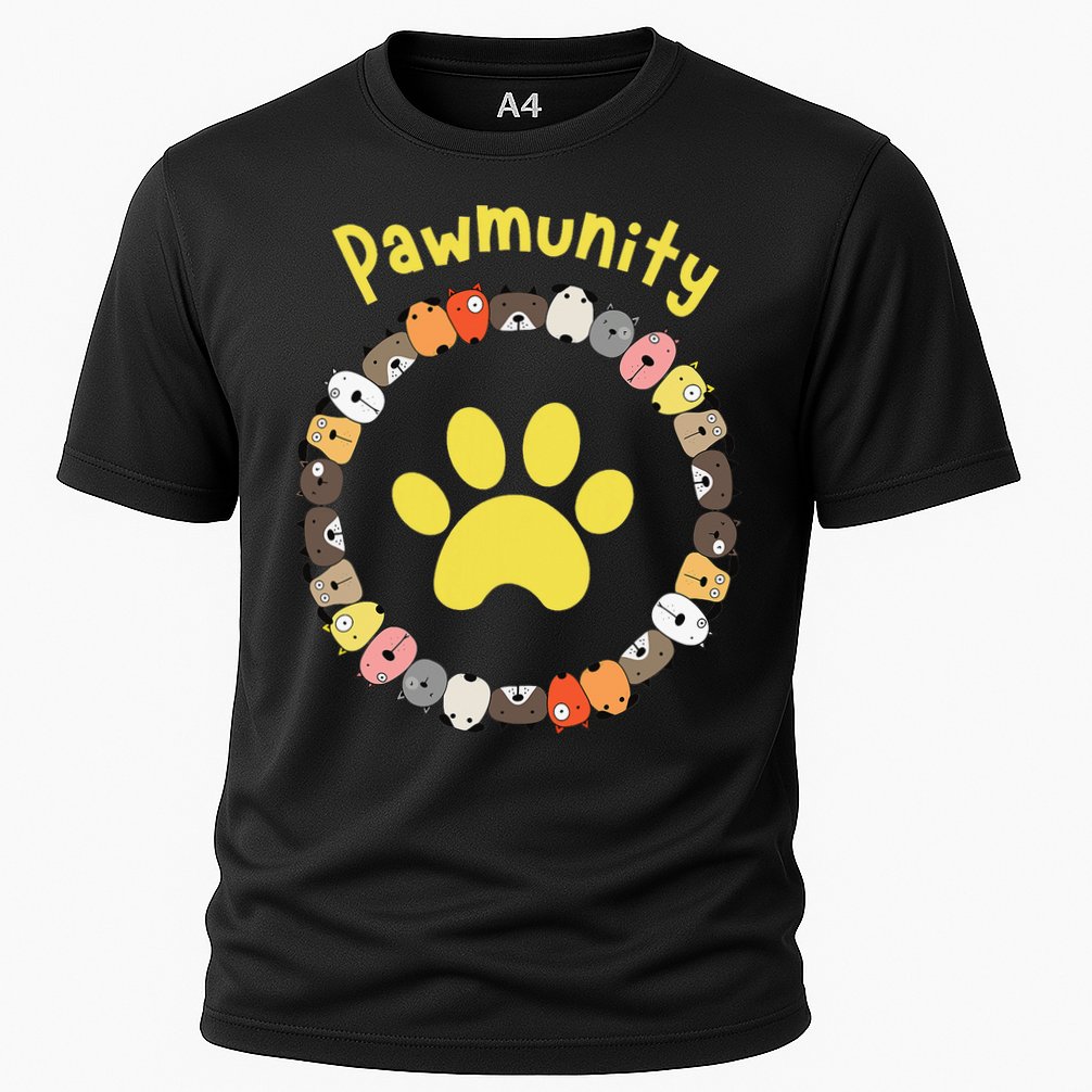 Pawmunity Funny Dog Lover's Performance Shirt