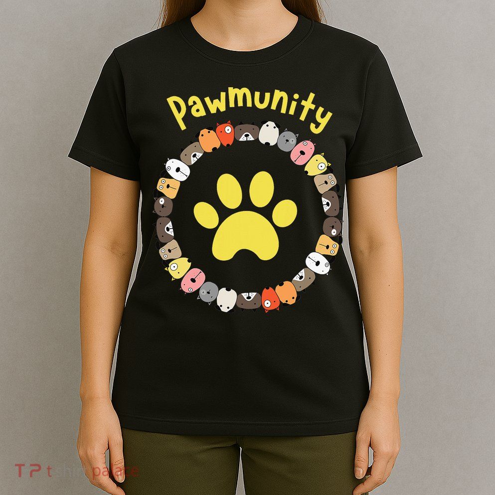 Pawmunity Funny Dog Lover's T-Shirt