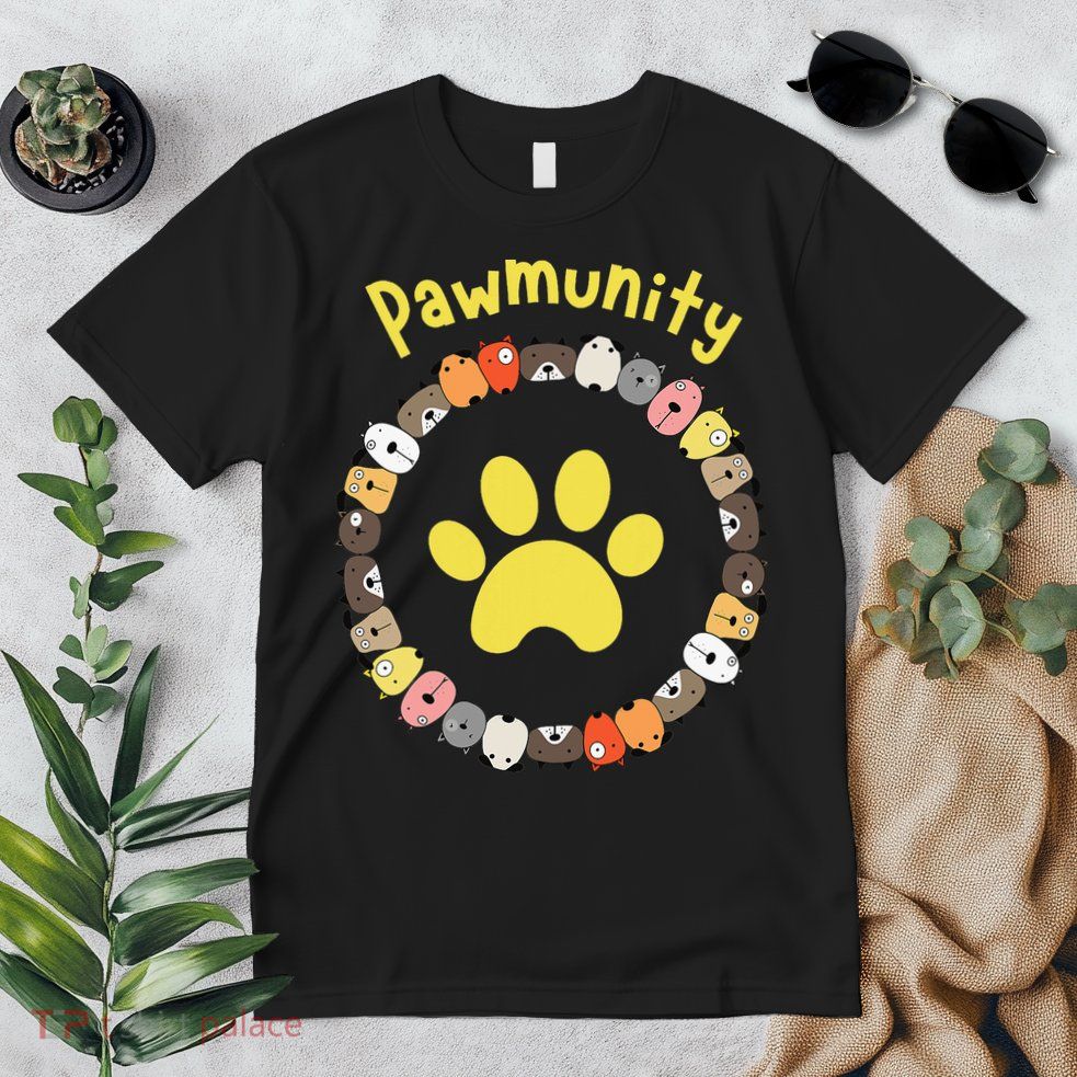 Pawmunity Funny Dog Lover's Premium T-Shirt
