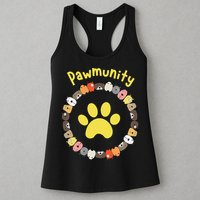 Pawmunity Funny Dog Lover's Womens Tank Top