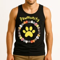 Pawmunity Funny Dog Lover's Tank Top