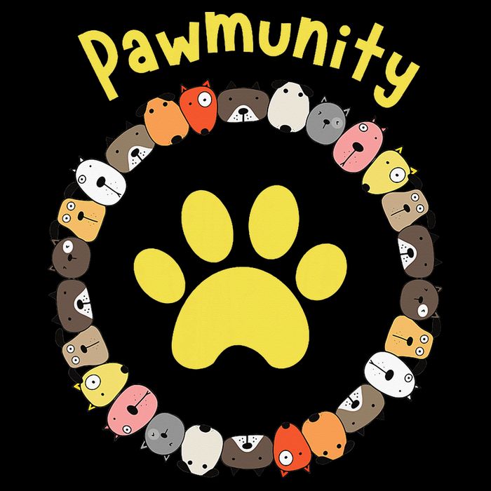 Pawmunity Funny Dog Lover's Tank Top