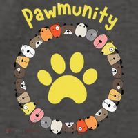 Pawmunity Funny Dog Lover's Vector Backpack
