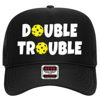 Pickleball Funny Double Trouble Team TShirt Hat