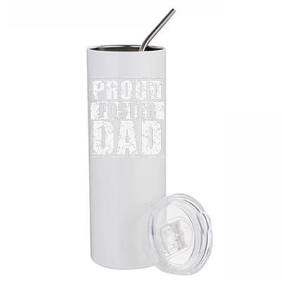 Proud Foster Dad For Dad Father Day Stainless Steel Tumbler