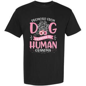 Promoted From Dog Grandma To Human Mother's Day Garment-Dyed Heavyweight T-Shirt