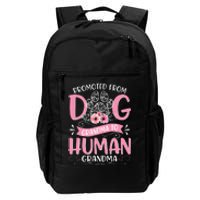 Promoted From Dog Grandma To Human Mother's Day Daily Commute Backpack