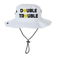 Pickleball Funny Double Trouble Team Bucket Hat