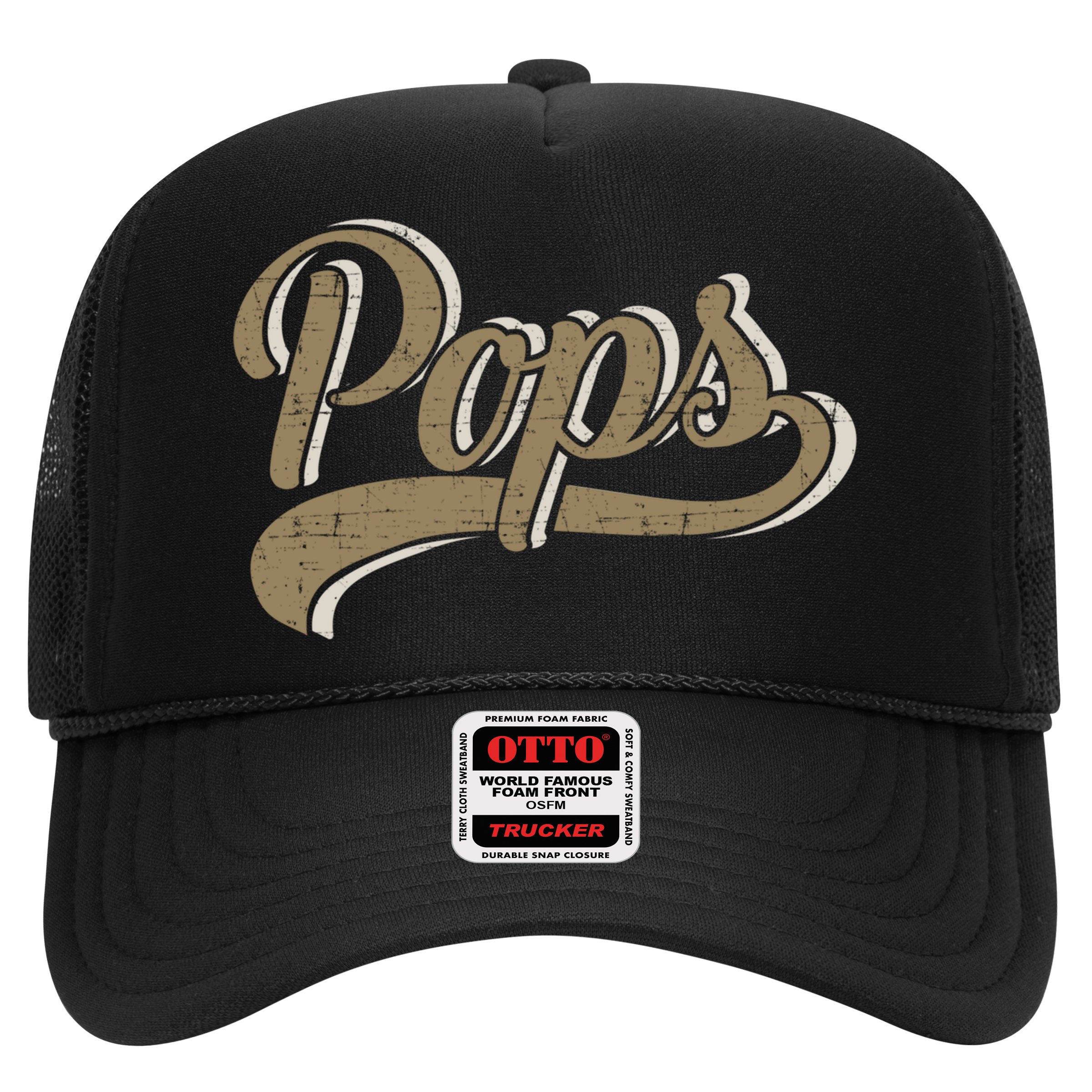 Pops For Dad And Fathers Day From Daughter Or Son Great Gift Hat