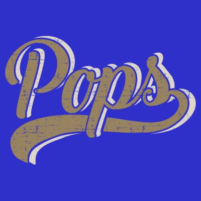 Pops For Dad And Fathers Day From Daughter Or Son Great Gift T-Shirt