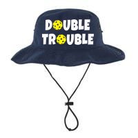 Pickleball Funny Double Trouble Team Bucket Hat
