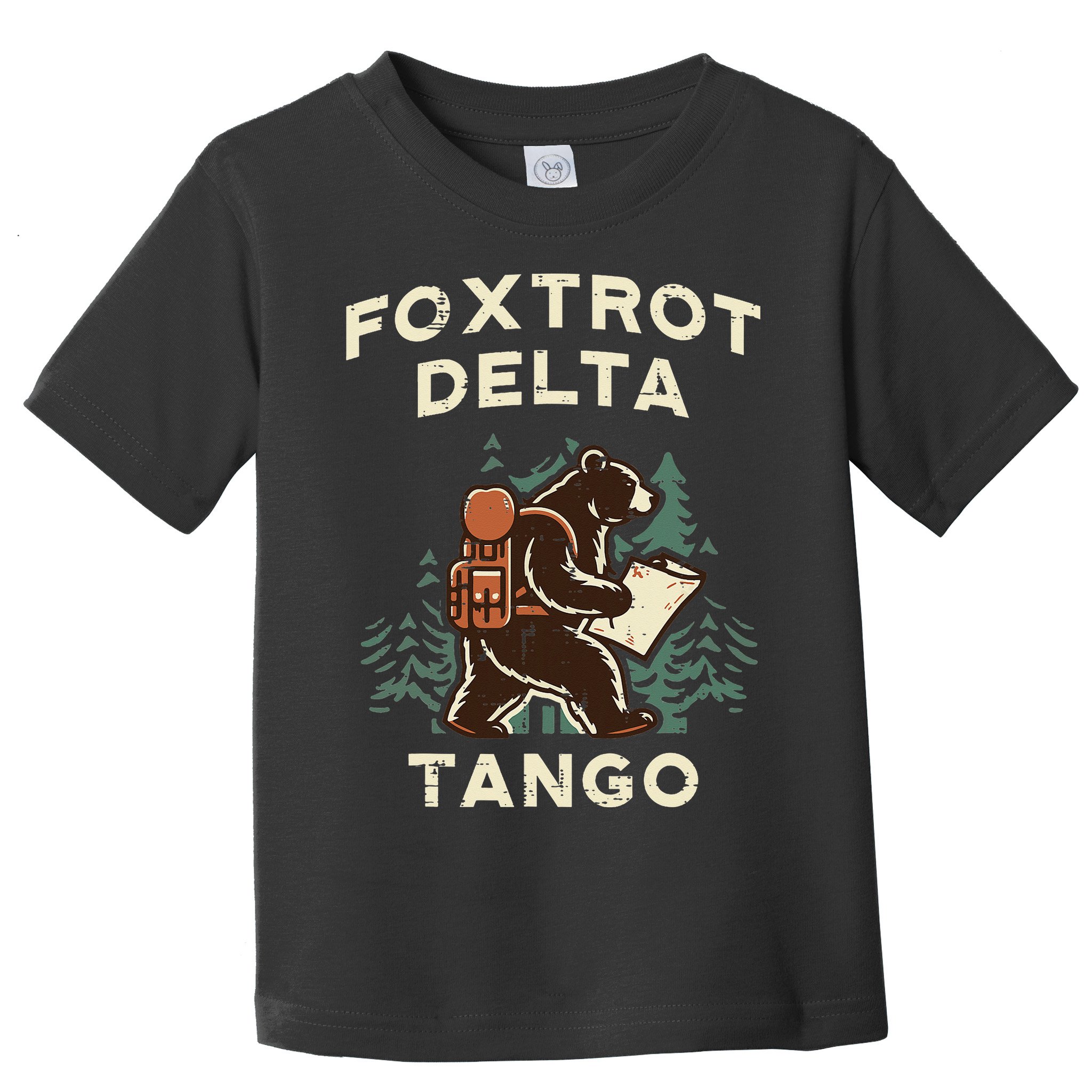 Protest Foxtrot Delta Tango Bear Resist Anti Women Toddler T-Shirt