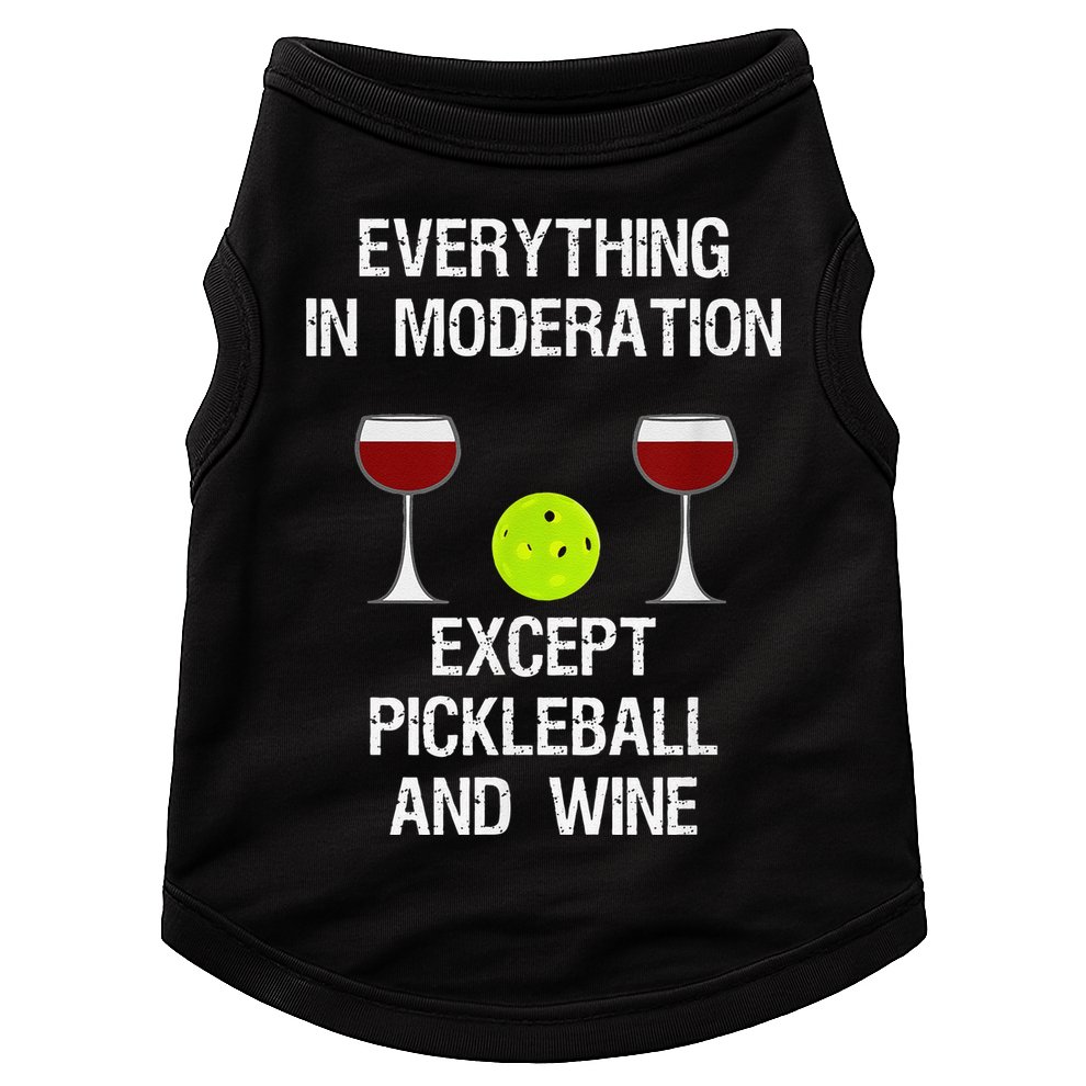 Pickleball Funny Dinking Problem Vintage Doggie Tank
