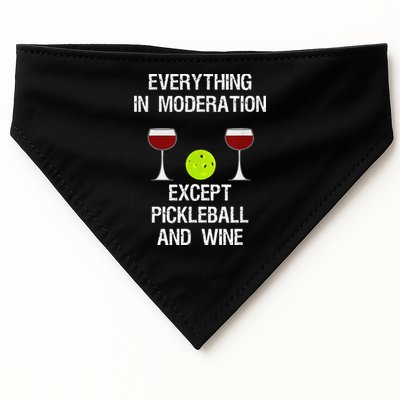 Pickleball Funny Dinking Problem Vintage USA-Made Doggie Bandana