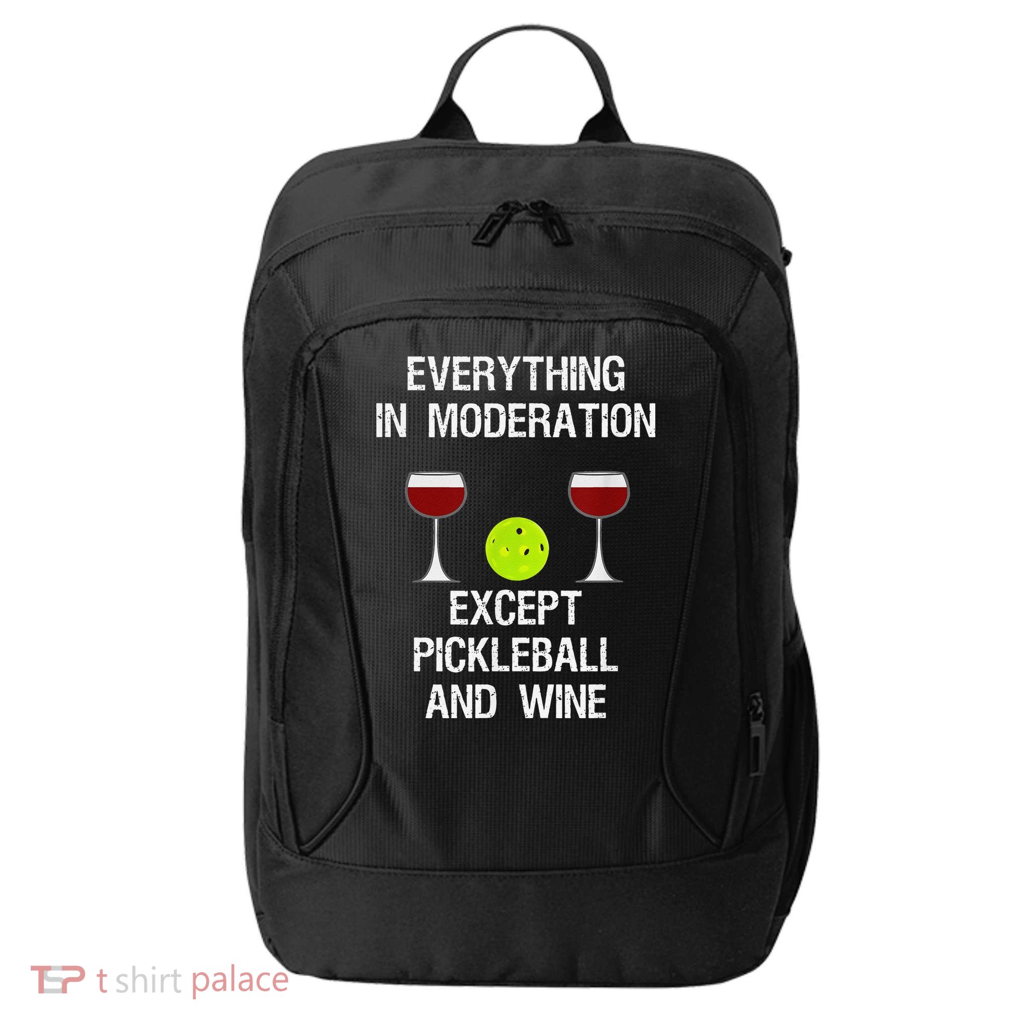 Pickleball Funny Dinking Problem Vintage City Backpack