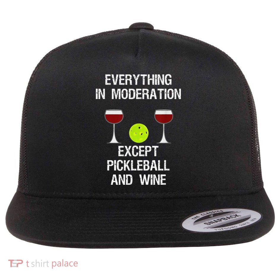 Pickleball Funny Dinking Problem Vintage Flatbill Hat