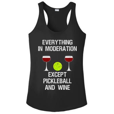 Pickleball Funny Dinking Problem Vintage Ladies PosiCharge Competitor Racerback Tank