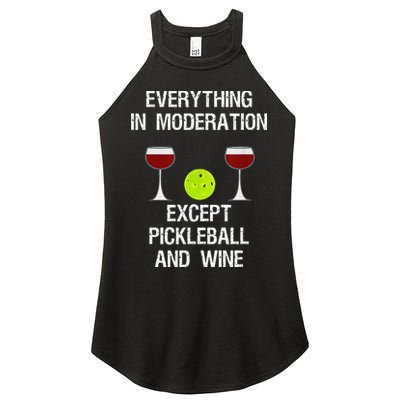 Pickleball Funny Dinking Problem Vintage Women's Perfect Tri Rocker Tank