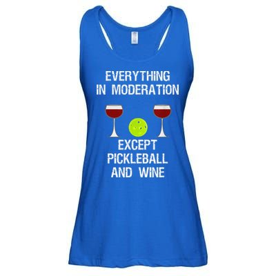 Pickleball Funny Dinking Problem Vintage Ladies Essential Flowy Tank