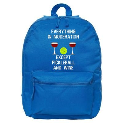 Pickleball Funny Dinking Problem Vintage 16 in Basic Backpack