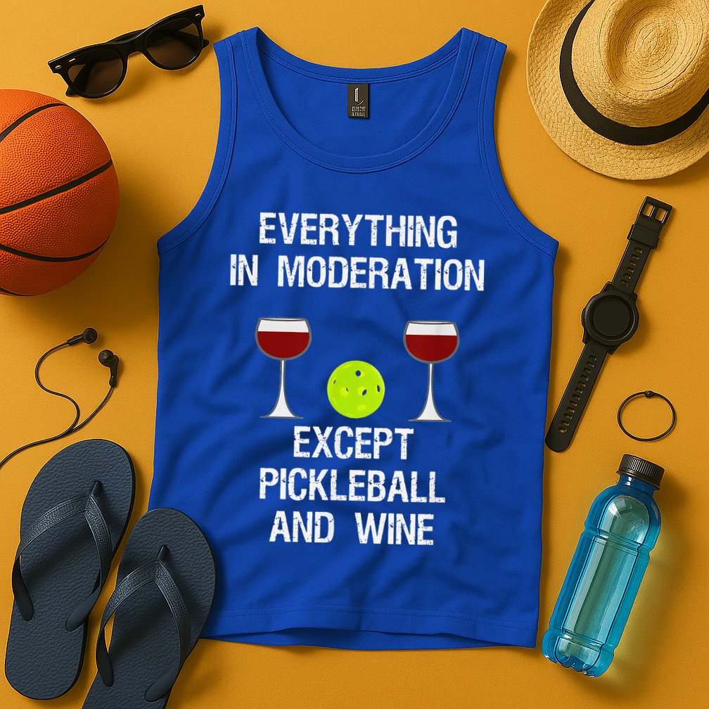 Pickleball Funny Dinking Problem Vintage Tank Top