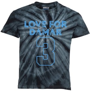 Pray For Damar 3 Buffalo Love For 3 We Are With You Kids Tie-Dye T-Shirt