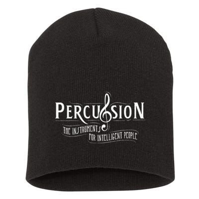 Percussion Funny Drummer Gifts Drummers Short Acrylic Beanie