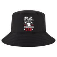 Proud Firefighter Dad Of A Firefighter Father Fire Dad Meaningful Gift Cool Comfort Performance Bucket Hat