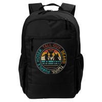 Perfect For Dude Tall Guy Beard Twins Purple Hoser Daily Commute Backpack