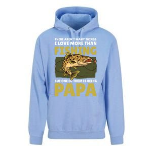 Papa Fishing Dad For Father's Day Meaningful Gift Unisex Surf Hoodie