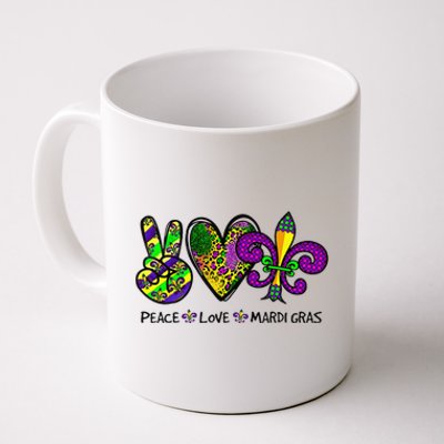 Purple Fleur De Is Lips Funny Mardi Gras Carnival Coffee Mug