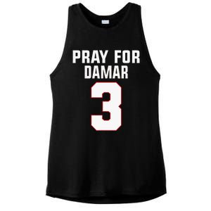 Pray For Damar 3 Buffalo Love For 3 Ladies PosiCharge Tri-Blend Wicking Tank