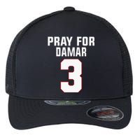 Pray For Damar 3 Buffalo Love For 3 Flexfit Unipanel Trucker Cap