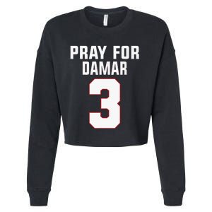 Pray For Damar 3 Buffalo Love For 3 Cropped Pullover Crew