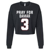 Pray For Damar 3 Buffalo Love For 3 Cropped Pullover Crew