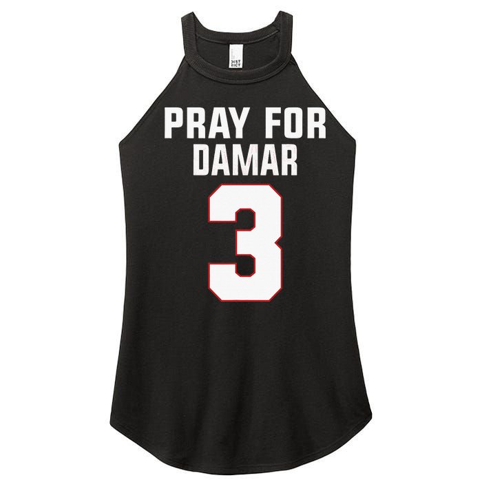 Pray For Damar 3 Buffalo Love For 3 Women's Perfect Tri Rocker Tank