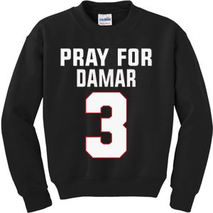 Pray For Damar 3 Buffalo Love For 3 Kids Sweatshirt