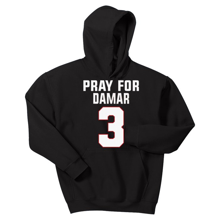 Pray For Damar 3 Buffalo Love For 3 Kids Hoodie