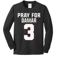 Pray For Damar 3 Buffalo Love For 3 Kids Long Sleeve Shirt