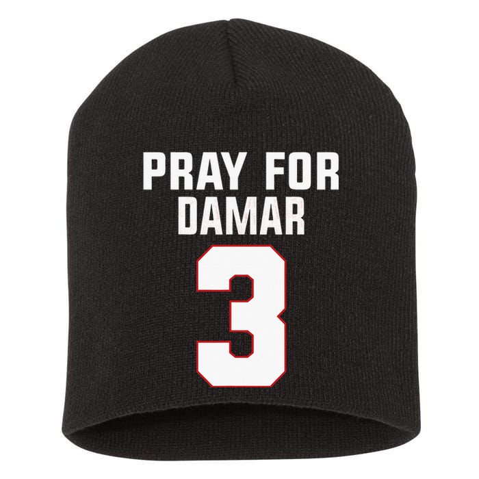 Pray For Damar 3 Buffalo Love For 3 Short Acrylic Beanie