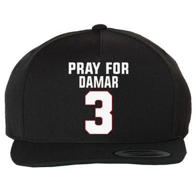 Pray For Damar 3 Buffalo Love For 3 Wool Snapback Cap