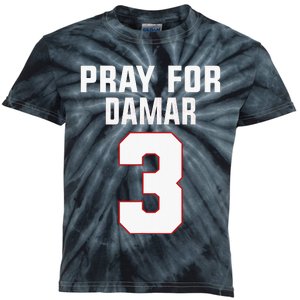 Pray For Damar 3 Buffalo Love For 3 Kids Tie-Dye T-Shirt