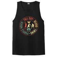 Perfect for dudeTALL GUY BEARD TWINS PURPLE HOSER PosiCharge Competitor Tank