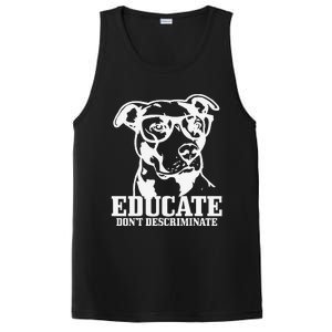 Pitbull Funny Dog Pitbull Mom Dad PosiCharge Competitor Tank