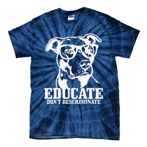 Pitbull Funny Dog Pitbull Mom Dad Tie-Dye T-Shirt