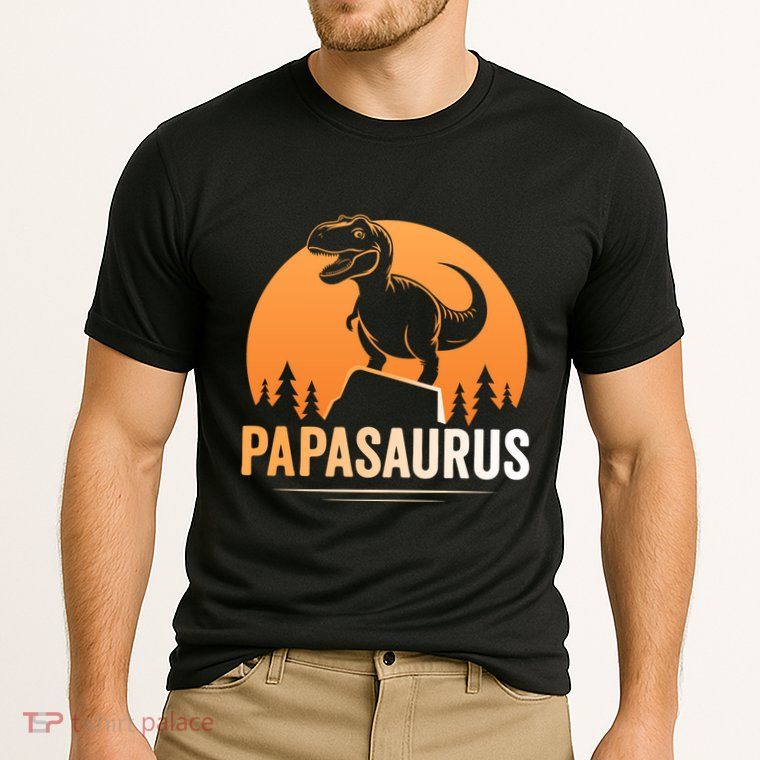 Papasaurus FatherS Day Graphic Performance Shirt