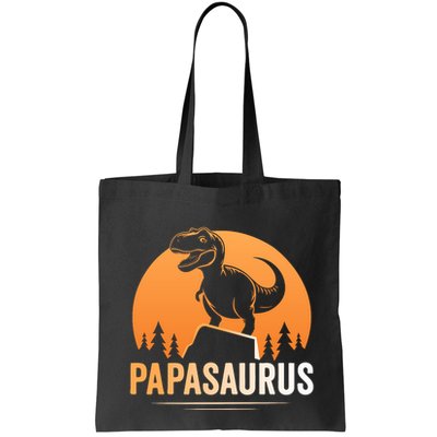 Papasaurus FatherS Day Graphic Bag