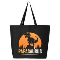 Papasaurus FatherS Day Graphic 25L Jumbo Tote