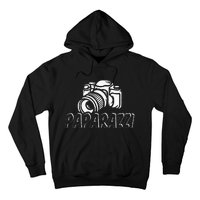 Paparazzi Funny Dad Photographer Retro Camera Hoodie